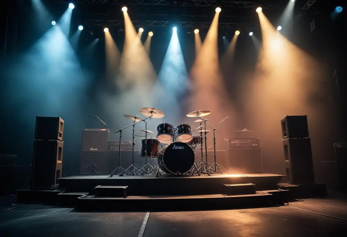In Flames brinner för scenen på Hovet! illustration