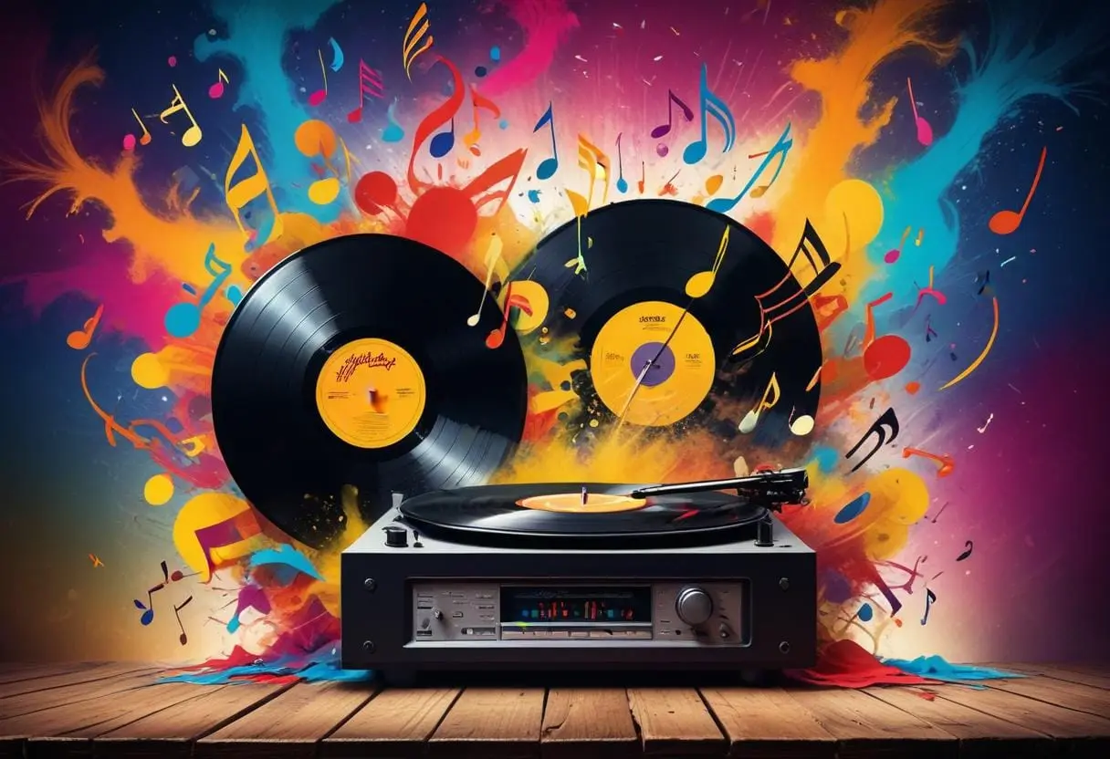 Upptäck historierna bakom musiken i P3 musikdokumentär illustration